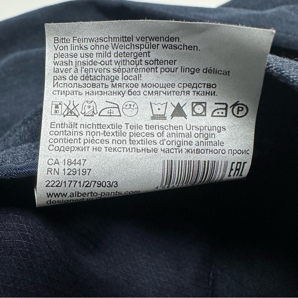 ALBERTO PIPE CERÁMICA Dark Blue S REGULAR FIT Jeans - Picture 8 of 10